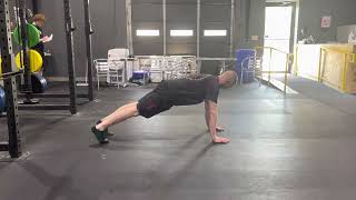 Hand Release Pushup to Toe Tap