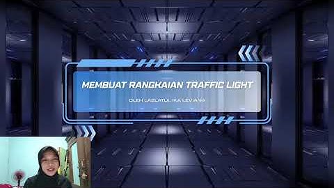 SIMULASI TRAFFIC LIGHT ARDUINO UNO DI TINKERCAD