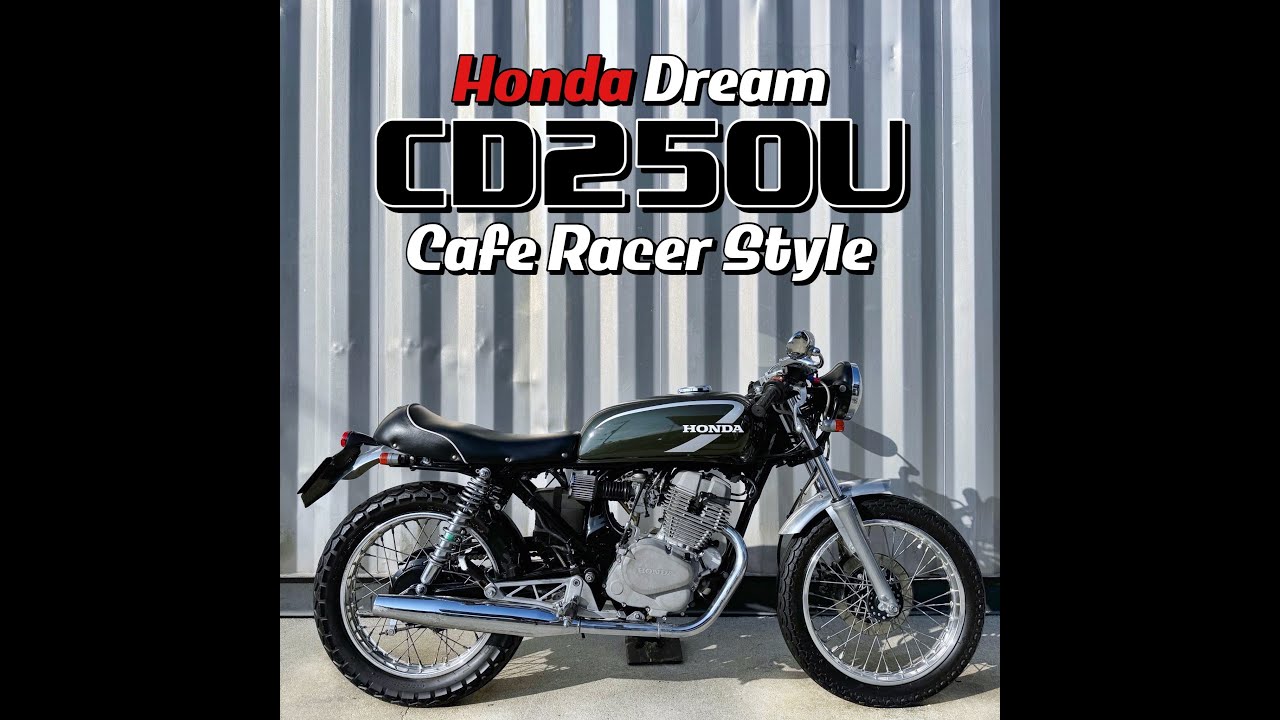ヤフオク ホンダ CD250U エンジン始動動画 - YouTube