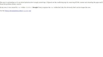 React 18: Hydration failed because the initial UI does not match what was rendered on the server