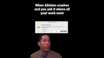 When Ableton crashes before you saved