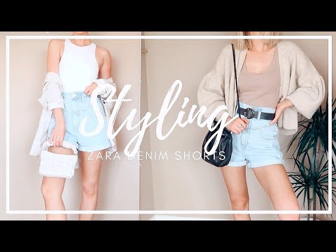 zara summer shorts