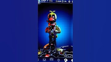 FNAF AR Chica Animatronic Transformation Edit Simple Edit #fnafedit #fyp #fnaf #fnaf #fyp