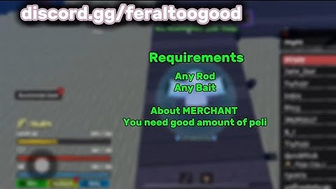 { GPO } Auto Fish Kaitun & Auto Merchant w/ Feral Hub
