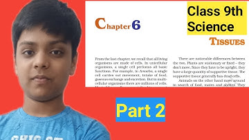 Class 9th science chapter 6 tissues Part 2 biology full explanation in hindi/A.R Active study