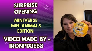 Mini verse mini animals mystery opening 1 full