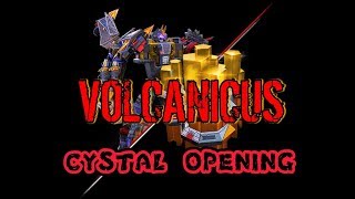 VOLCANICUS CRYSTAL OPENING