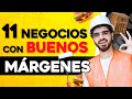 🤑 NEGOCIOS que Dejan Dinero | Ideas de Negocios con BUENOS MÁRGENES