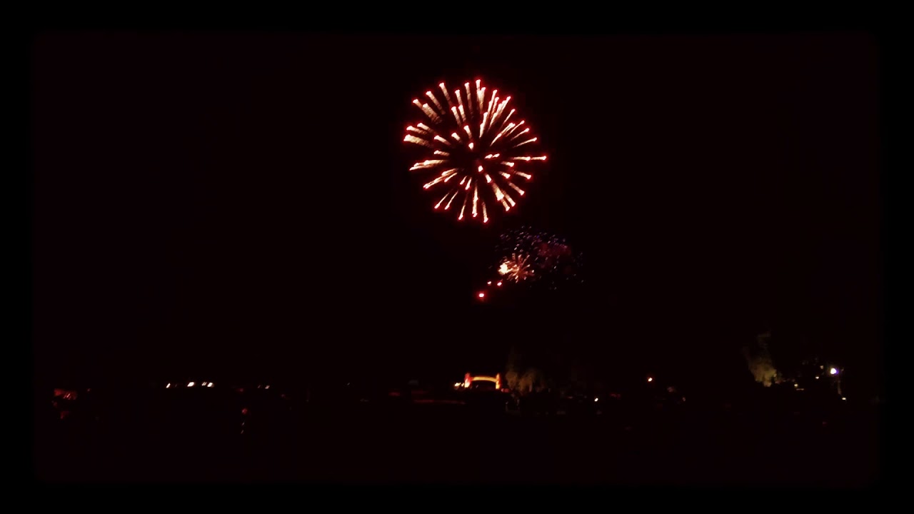 Fireworks Anderson Park 2019Part 2 YouTube