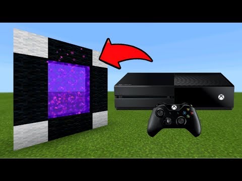 Minecraft Pe How To Make a Portal To The Xbox One Dimension - Mcpe Portal To The Xbox One!!!