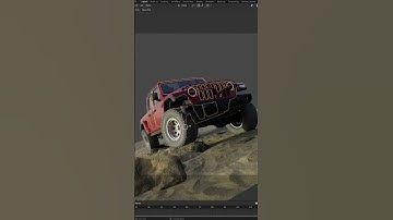 Hey, I’m Cgi-artist, work in a blender #blender #blender3d #jeep #jeeprubicon #cgi #artist