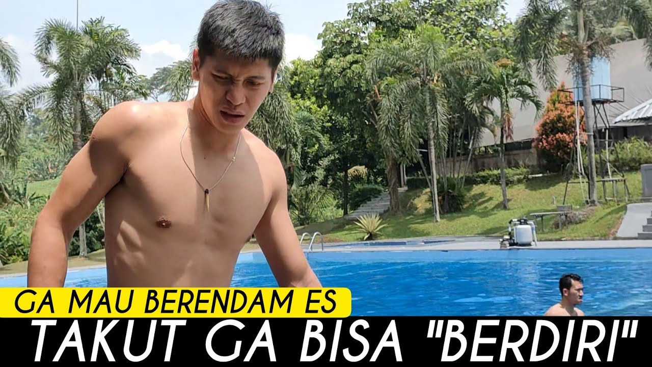 DIMAS TAKUT 🤣 AIR BEKAS CIWI CIWI : Pelatnas Voli SEA Games Vietnam 2022 #seagames #timnasindonesia