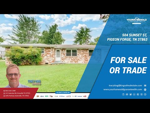 504 Sunset St, Pigeon Forge, TN home video tour