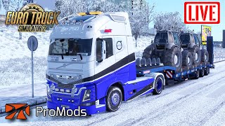 [PL] Noworoczne kilometry - Polska-Norwegia [ProMods / WinterMod]