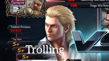 How SSS+ TROLLING Skill Looks Like in Tekken...