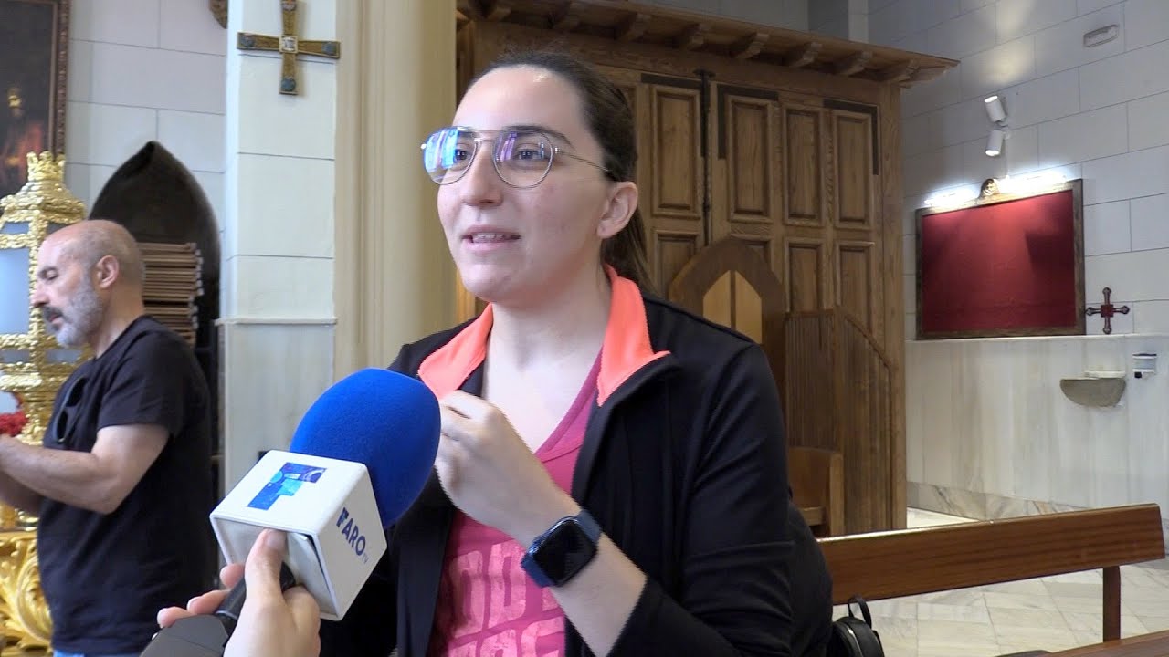 Así se prepara la salida en procesión de Jesús Humillado