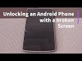 How to unlock Android phone with a broken screen and back up your data - Using a USB keyboard