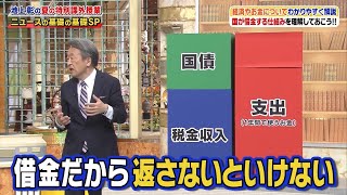 相変わらず「国の借金デマ」を地上波で垂れ流す池上彰