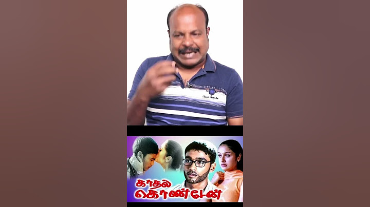 Kadhal Konden (2003) 1-Minute Review: A Cult Classic Tamil Movie! #Shorts" jackiecinemas jackiesekar