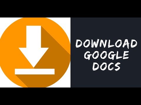 How To Download Google Docs Youtube