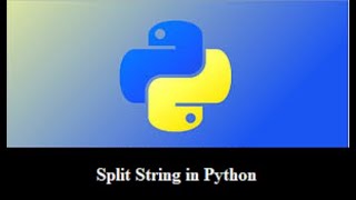 how to split string in python