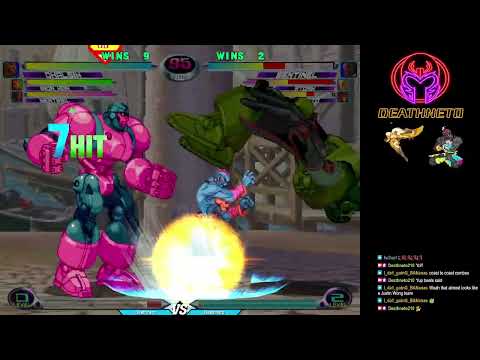 MvC2 Dhalsim 140% 2x double snap & mixup sequences 9/13/23