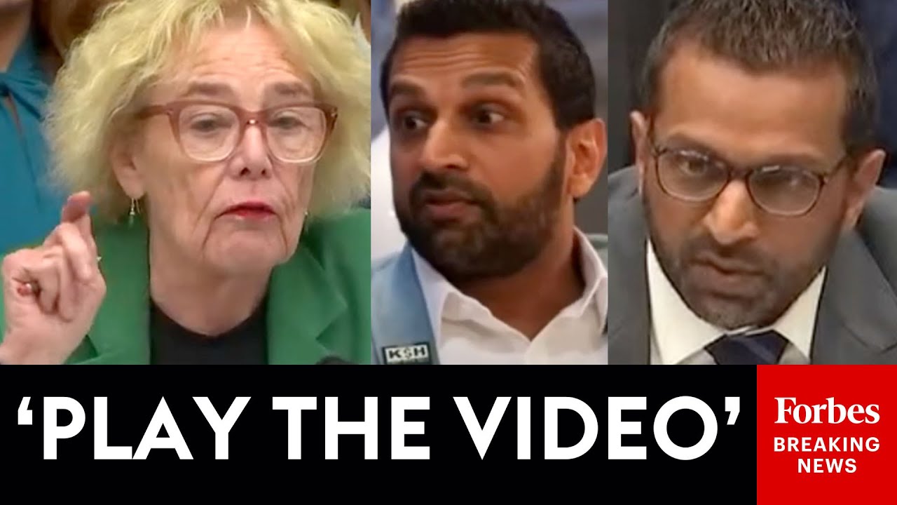 TOUGH: Lofgren Confronts Kash Patel With His Own Past Statements On Epstein Files, Demands Answers