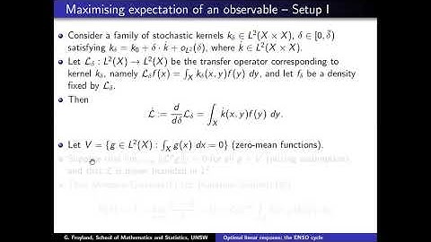 Optimising linear response of kernel dynamics and transfer operator extraction of the ENSO cycle