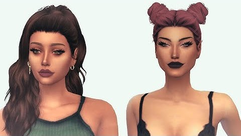 Instagram model create a Sim - The sims 4 #1