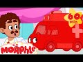 Ambulance Rescue - My Magic Pet Morphle | Cartoons For Kids | Morphle TV | Morphle Compilation