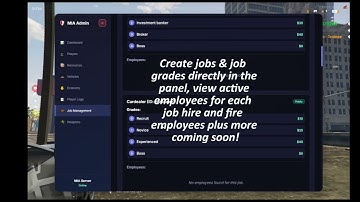 MiaGamingDevs Advanced Admin Panel [ESX] #fivem #gta #custom