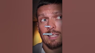 Oleksandr Usyk "WIL ZIJN GORDEL TERUG" van Daniel Dubois voor de REMATCH in Londen, VK