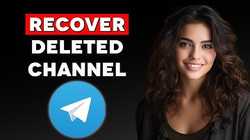 How to Recover Deleted Channel in Telegram (2024)