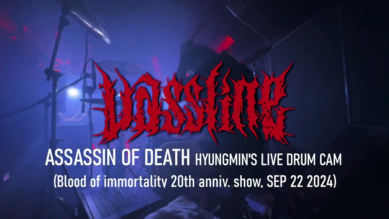 VASSLINE - Assassin of death (HyungMin's Live Drum cam)