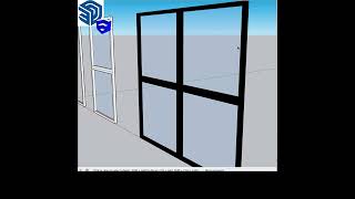The EASIEST Way to Create Windows in SketchUp #shorts