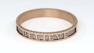 Forever Believe Bangle RG – Charriol