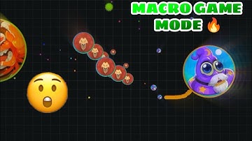 MACRO GAME MODE 🔥 | (BLOB.IO)