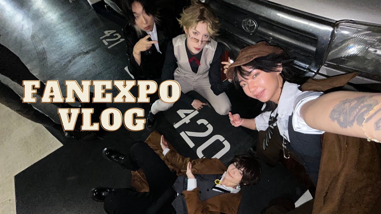 FANEXPO 2024 VLOG | Making a content house with 