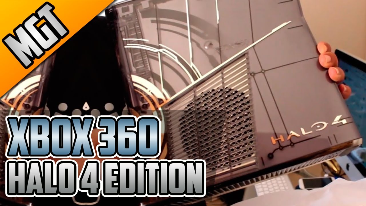 Unboxing Xbox 360 Halo 4 Edition - YouTube