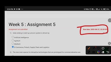 Entrepreneurship week -5 Assignment answer 2025/ NPTEL SWAYAM