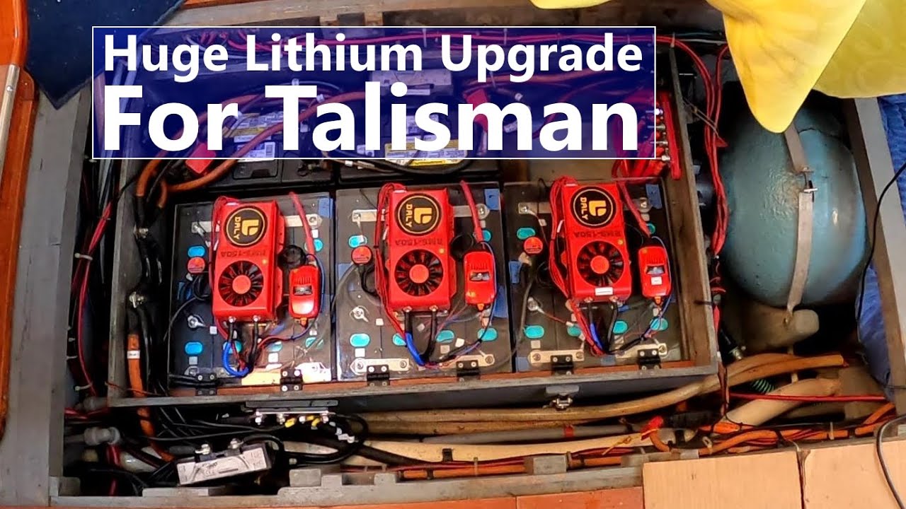 Ep 142 Huge 840Ah Lithium Battery Upgrade for Talisman