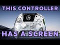 This controller has a screen  manbaone controller review