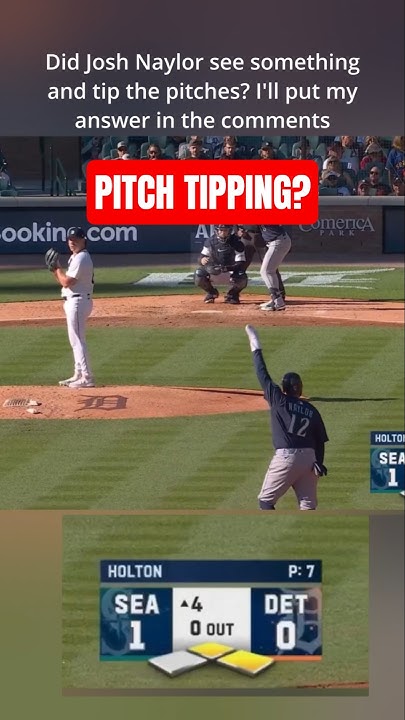Naylor With The Fo' Pitch Tipping #mlb - YouTube
