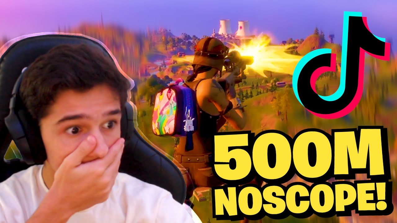 3 Pro Trickshotters React to INSANE TikTok Trickshots (Fortnite)