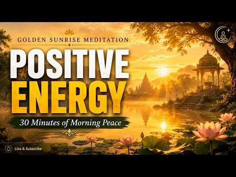 Golden Sunrise Meditation 🌅 30 Minutes of Relaxing Music, Positive Energy & Inner Peace