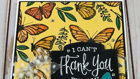 Let’s Craft Today with “Floating & Fluttering Bundle “