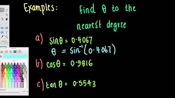 Year 9 Trigonometry - Finding Unknown Angles