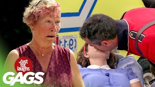 Prince Charming Revives Unconscious Victim (Real Life Fairy Tale)