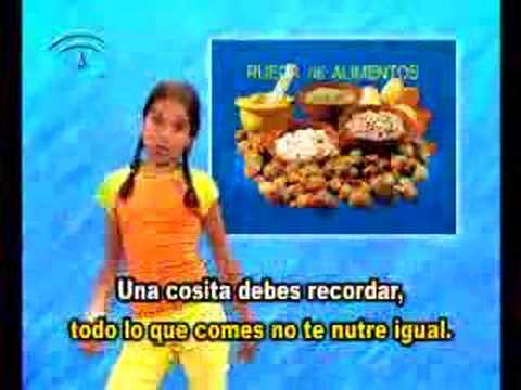 canción alimentación saludable