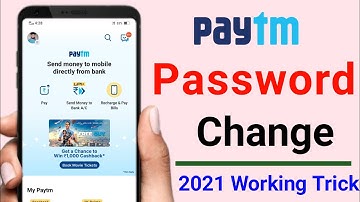 how to change paytm password | paytm password change kaise kare - 2021 | paytm password change 2021